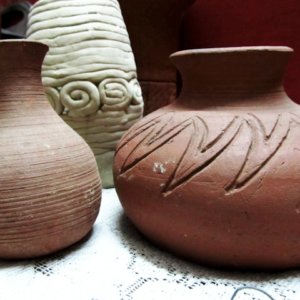 Vase en Argile Artisanale