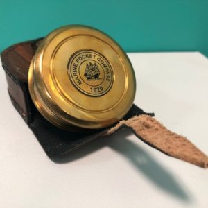 Boussole en Laiton Vintage